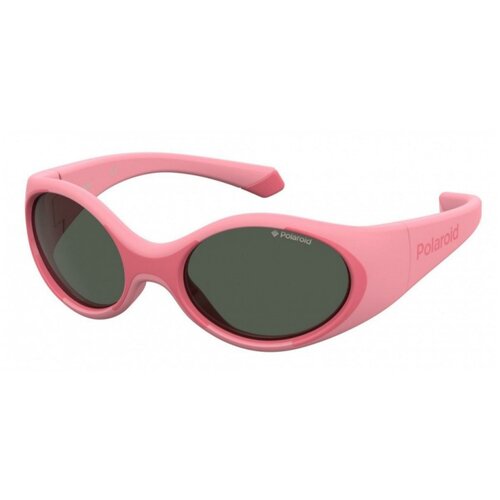 Солнцезащитные очки Polaroid PLD 8037/S 35J M9, овальные, оправа: пластик, гибкая оправа/дужки, поляризационные, для девочек, розовый