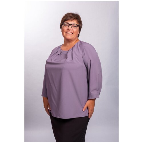 Блуза  Mila Bezgerts, фиолетовый (фиолетовый/сиреневый) - изображение №1