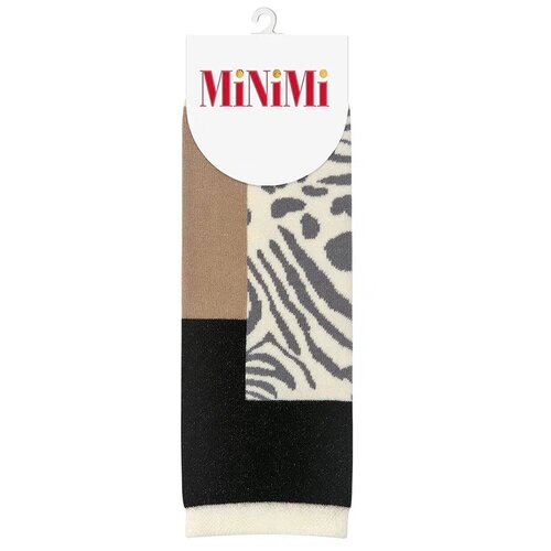 Носки MiNiMi, серый - изображение №1