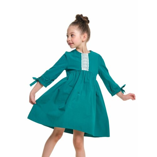 Платье Mini Maxi, бирюзовый, зеленый (зеленый/бирюзовый)