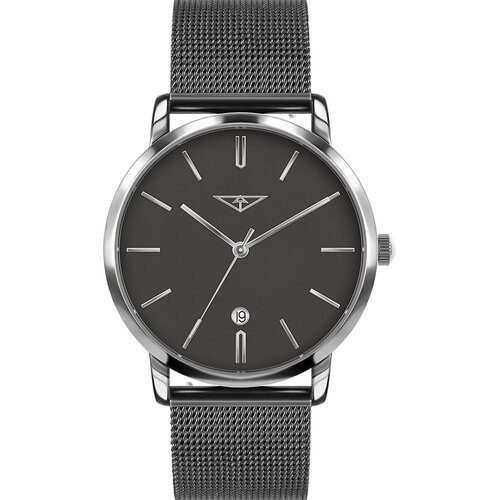 Наручные часы 33 element Basic 331911, серый (серый/черный/серебристый)