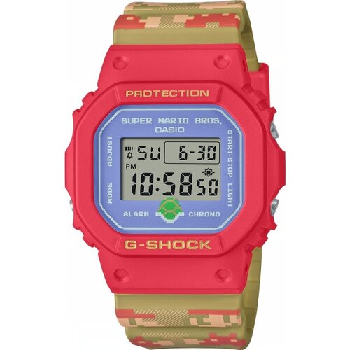 Наручные часы CASIO G-Shock Наручные часы Casio DW-5600SMB-4ER, красный, фиолетовый (красный/фиолетовый)