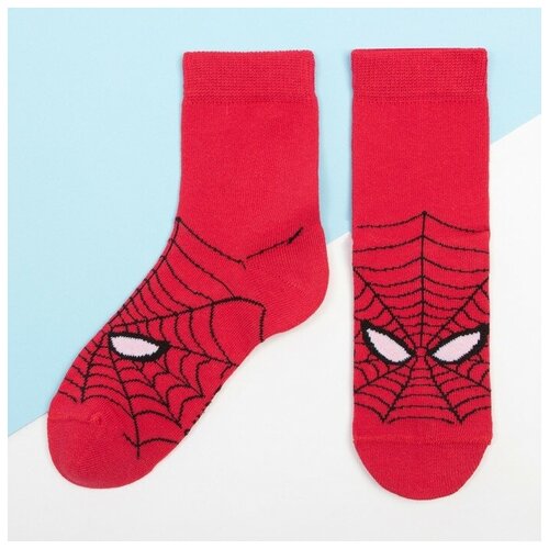 Носки Marvel, красный - изображение №1