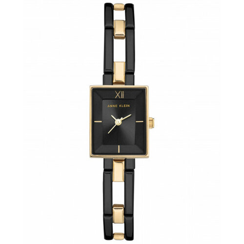 Наручные часы ANNE KLEIN 3945BKTT, черный, золотой (черный/золотистый/золото) - изображение №1