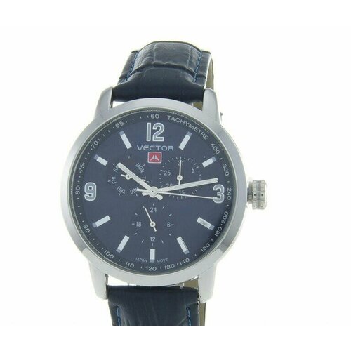 Наручные часы Vector Часы VECTOR VH8-019513 синий, серебряный (серебристый/серебряный)