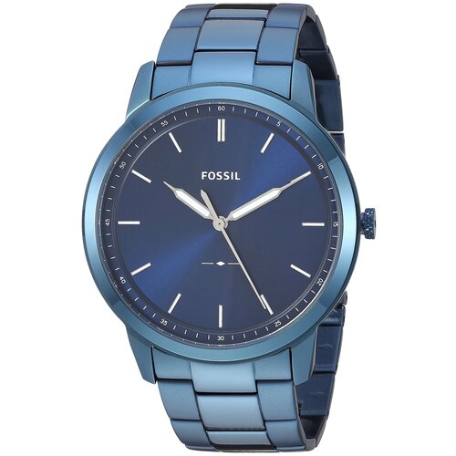 Наручные часы FOSSIL Minimalist FS5461, синий (синий/стальной)