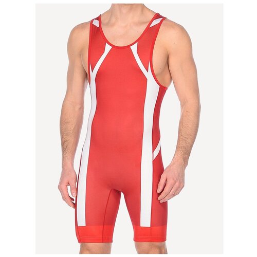 Трико ASICS Wrestling Suit, красный - изображение №1