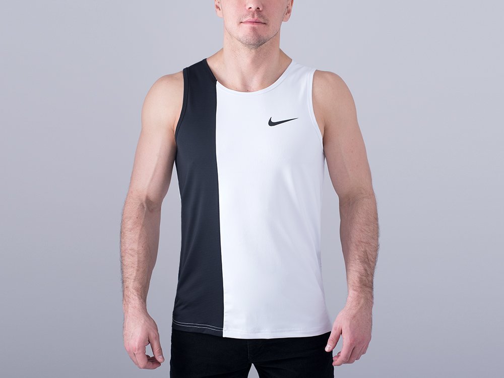 Майка Nike (черный/белый) - изображение №1