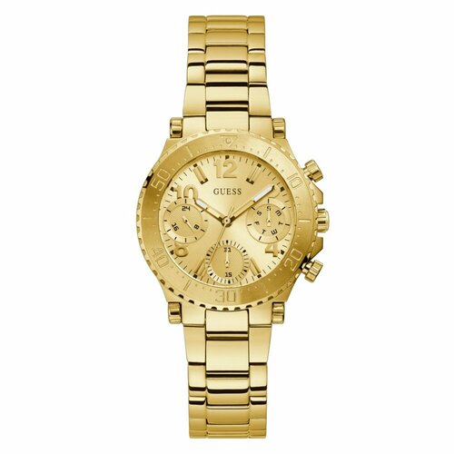 Наручные часы GUESS Часы наручные Guess GW0465L1 Гарантия 2 года, золотой (золотой/золотистый)