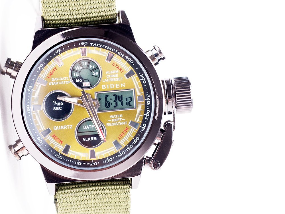 Часы BiDen (зеленый) - изображение №1