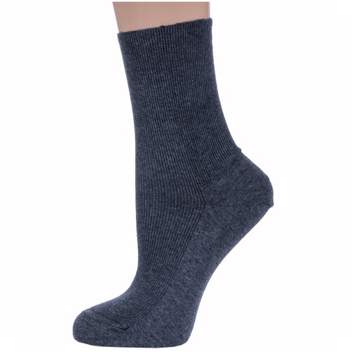 Носки Dr. Feet, серый (серый/антрацитовый) - изображение №1