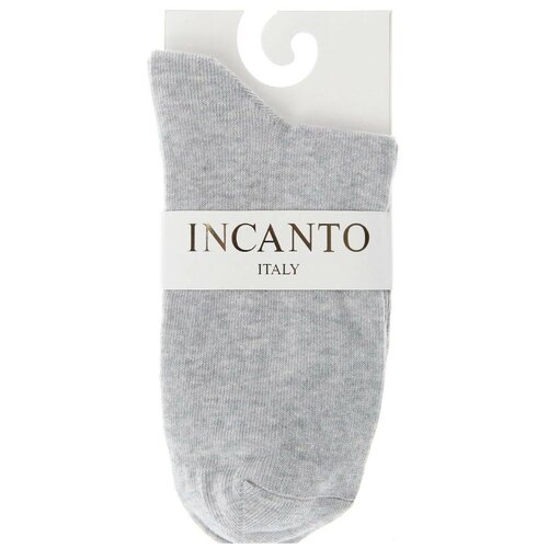 Носки Incanto, белый (серый/белый) - изображение №1