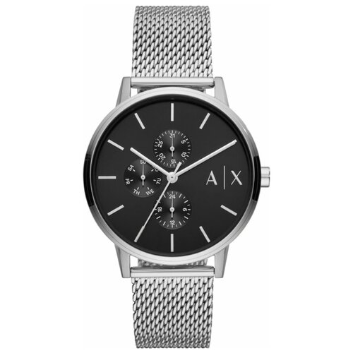 Наручные часы Armani Exchange Cayde AX2714, серебряный (серебристый/стальной)