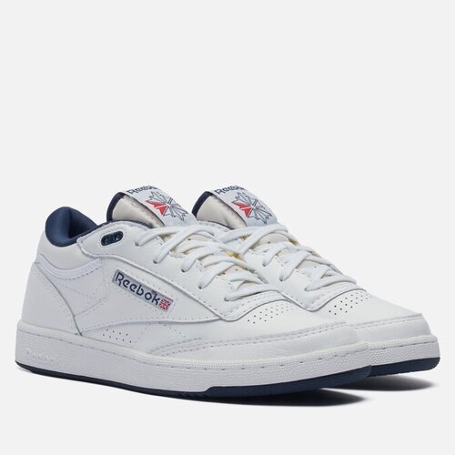 Кроссовки Reebok Club C Club C Mid II Vintage, повседневные, натуральная кожа, белый