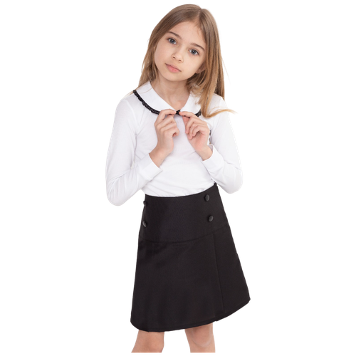 Школьная юбка Мануфактурная лавка, черный - изображение №1