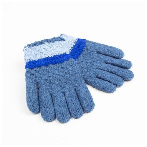 Перчатки Minaku, синий - изображение №1