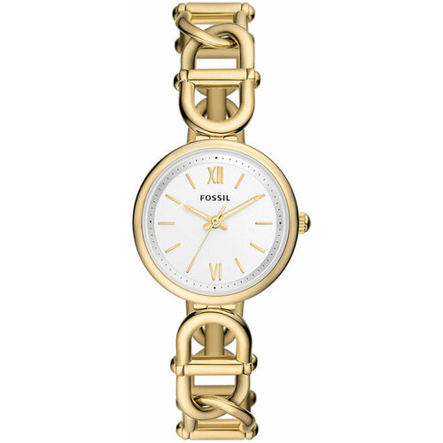Наручные часы FOSSIL Carlie Женские наручные часы Fossil ES5272, золотой (золотистый)