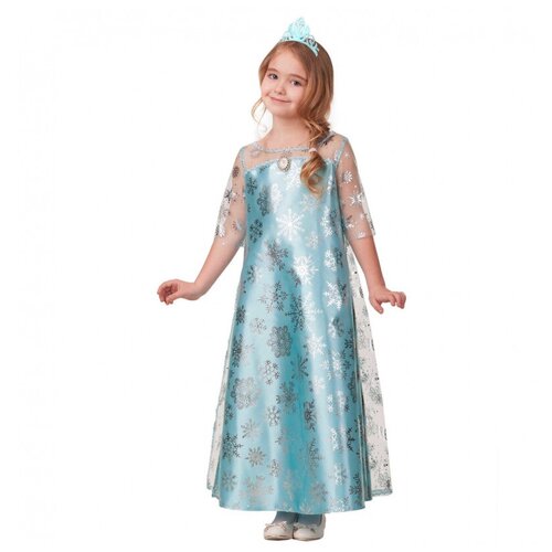 Детский костюм зимней принцессы (11878) 122 см (мультицвет/мультиколор) - изображение №1