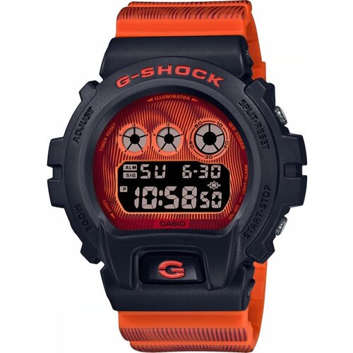 Наручные часы CASIO G-Shock Наручные часы Casio DW-6900TD-4ER, оранжевый - изображение №1