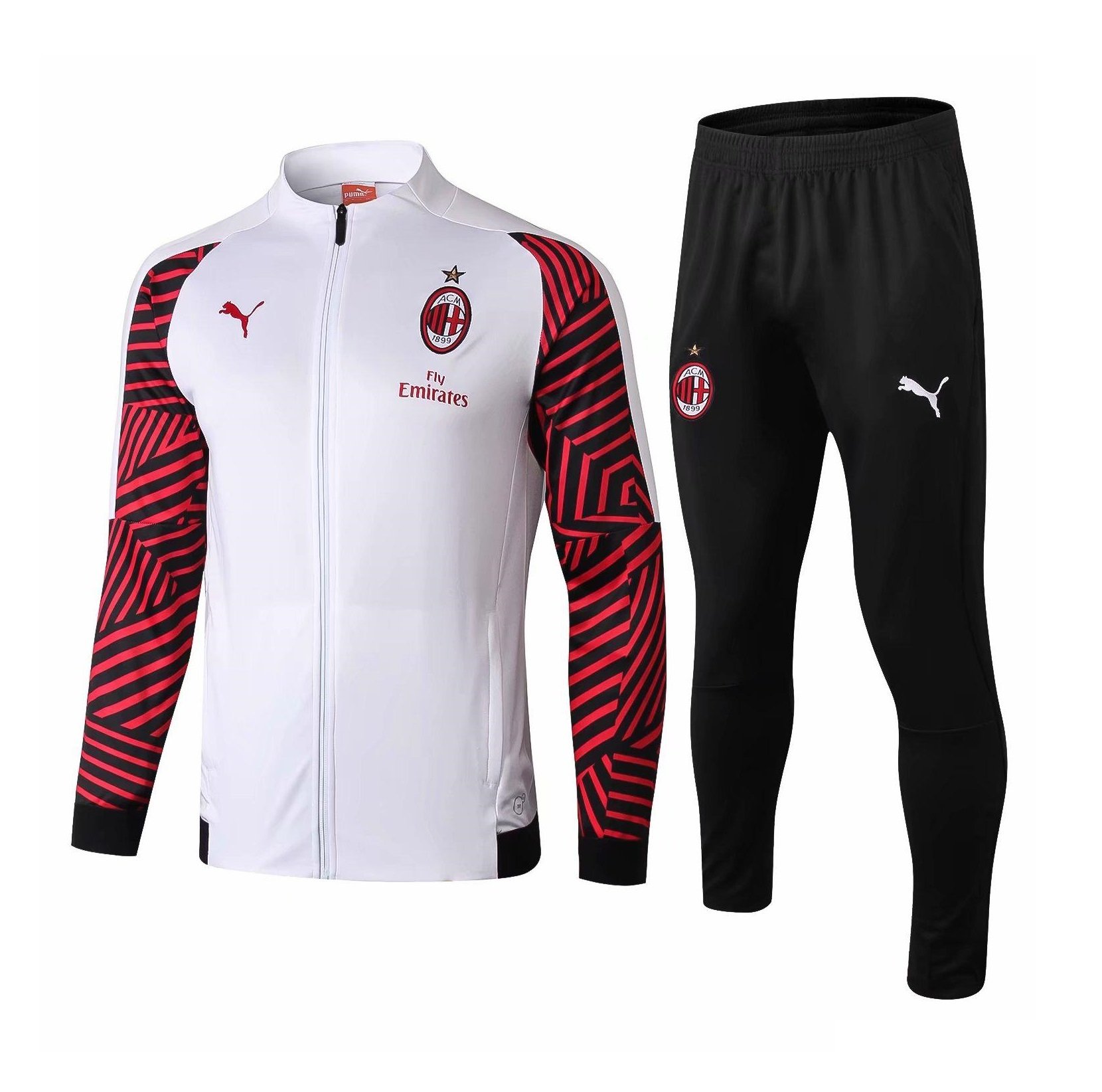 Спортивный костюм Puma AC Milan (черный/белый) - изображение №1