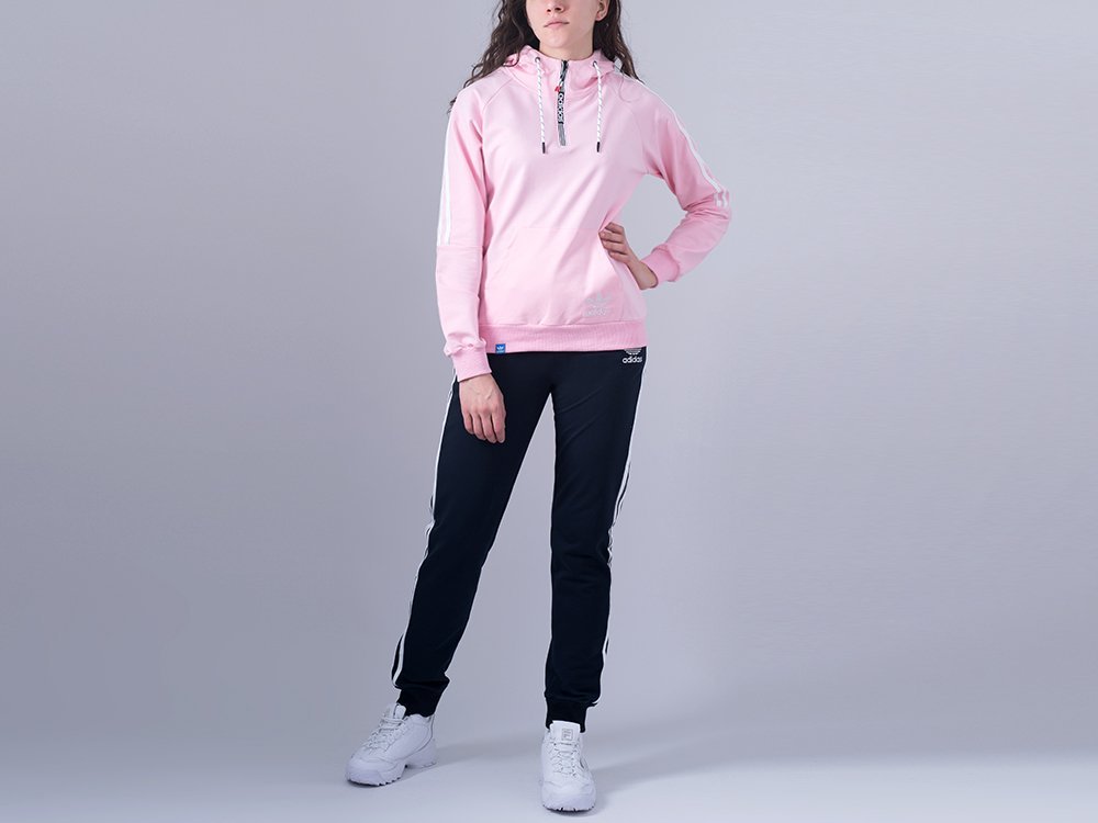 Спортивный костюм Adidas (розовый) - изображение №1