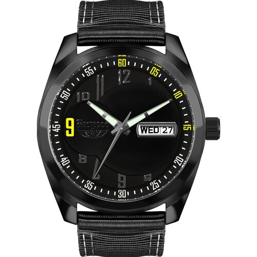 Наручные часы Нестеров H1185A32-175Y, желтый, черный (черный/желтый)
