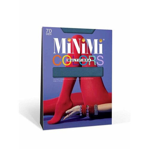 Колготки  MiNiMi Multifibra Colors, 70 den, синий