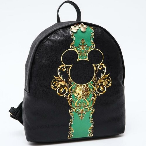Рюкзак Disney, черный, зеленый (черный/зеленый/золотистый)