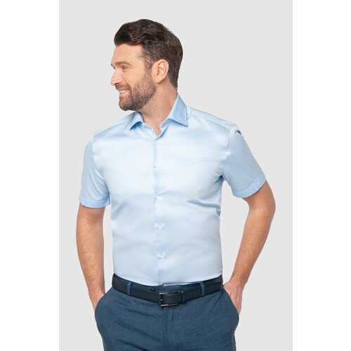 Рубашка KANZLER, голубой (голубой/белый/светло-синий)