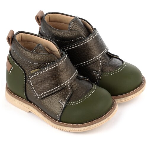 Ботинки Tapiboo, зеленый (зеленый/зеленый-коричневый)