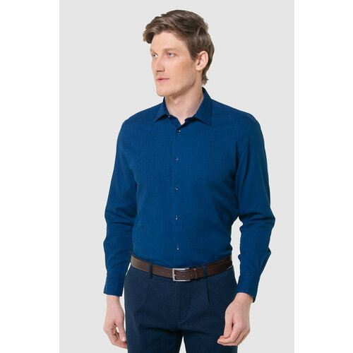 Рубашка KANZLER, синий (синий/белый/тёмно-синий)