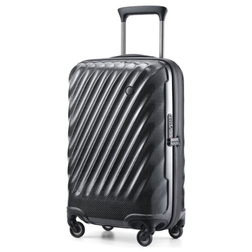 Кейс-пилот NINETYGO Ultralight Luggage 112701, 33 л, черный, серый (серый/черный)