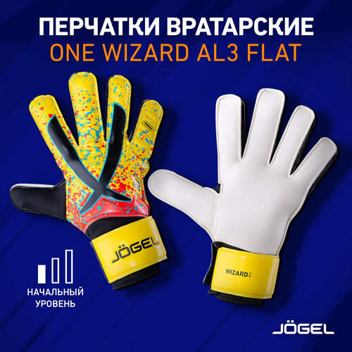 Вратарские перчатки Jogel, желтый (желтый/черный)