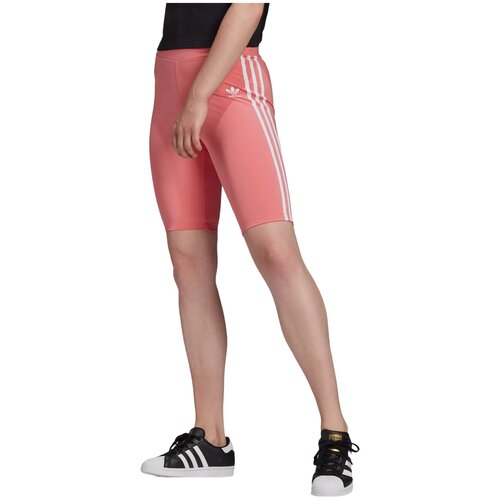Беговые велосипедки adidas, розовый - изображение №1