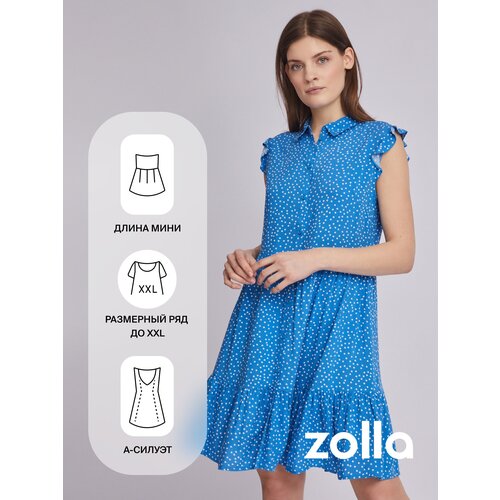 Платье Zolla, голубой