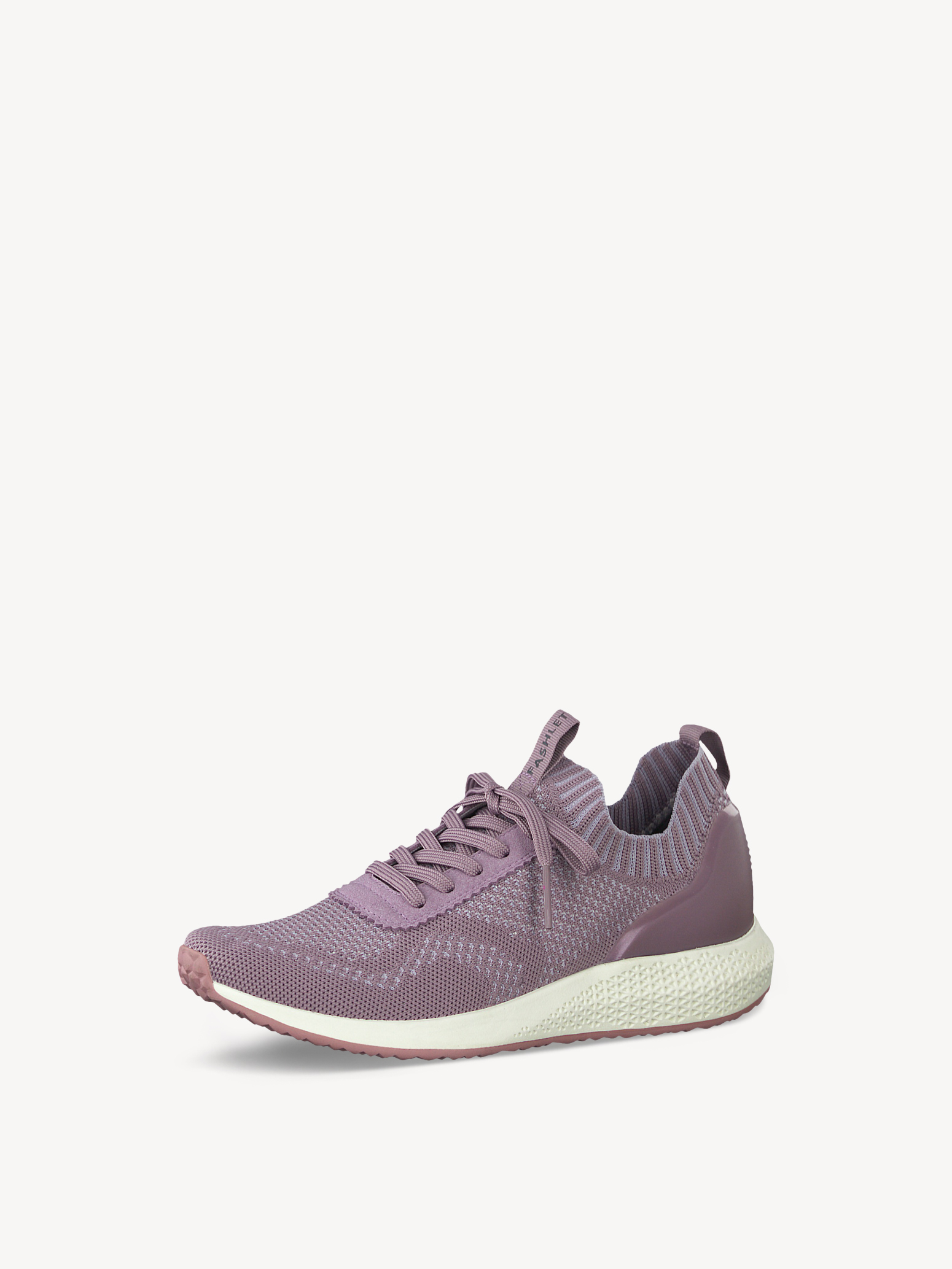 Ботинки на шнурках женские 5 AW20 (фиолетовый) - изображение №1
