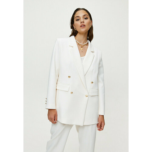 Пиджак 4FORMS, белый (белый/молочный)