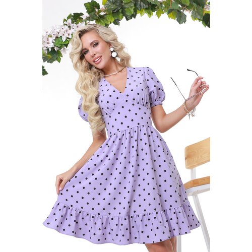 Платье DStrend, фиолетовый (фиолетовый/сиреневый) - изображение №1