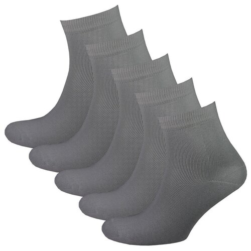 Носки STATUS, 5 пар, черный (серый/черный)