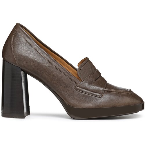 Туфли  GEOX, коричневый (коричневый/темно-коричневый) - изображение №1