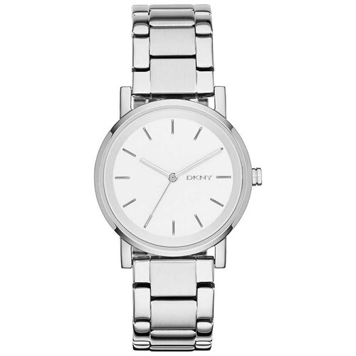 Наручные часы DKNY NY2342, белый, серебряный (серебристый/белый) - изображение №1