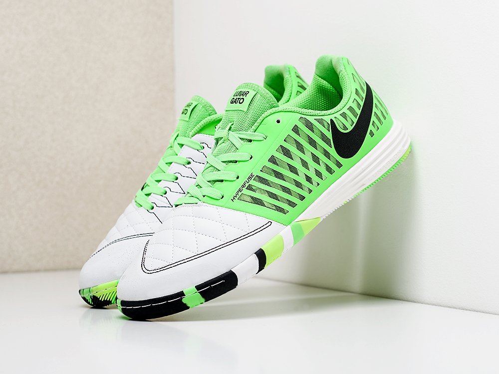 Футбольная обувь Nike LunarGato II IС (зеленый) - изображение №1