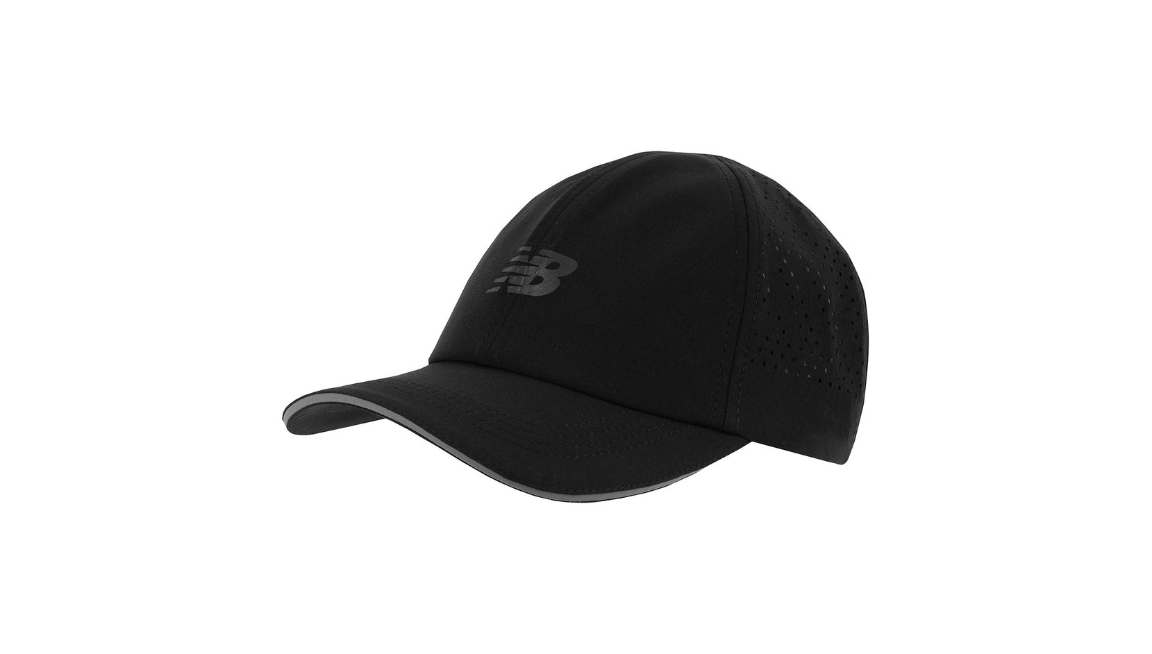Кепки Laser Performance Run Hat (черный) - изображение №1