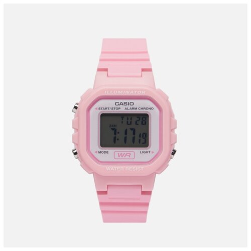 Наручные часы CASIO LA-20WH-4A1, розовый, серый (серый/розовый)