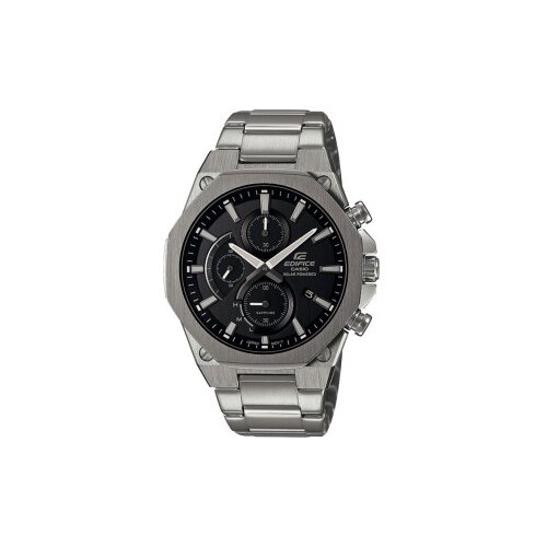 Наручные часы CASIO Edifice EFS-S570D-1A, серебряный, черный (серый/черный/серебристый)