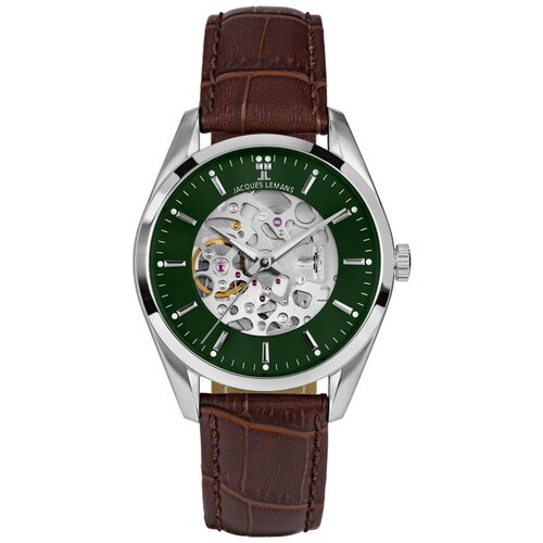 Наручные часы JACQUES LEMANS Classic Наручные часы Jacques Lemans Classic 1-2087, серебряный (серебристый/стальной)