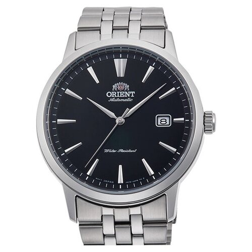 Наручные часы ORIENT AC0F01B1, черный, серебряный (черный/серебристый)