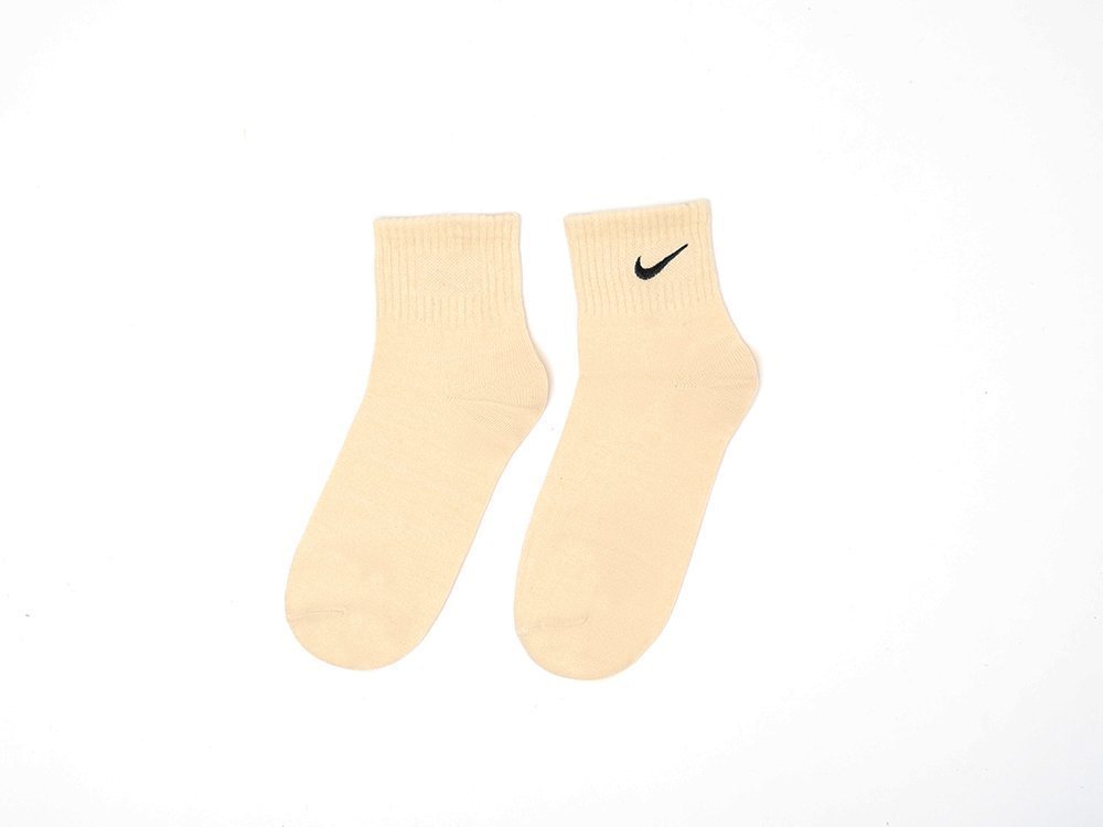Носки длинные Nike (бежевый) - изображение №1
