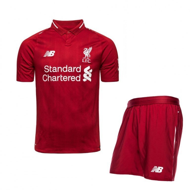 Футбольная форма New Balance Liverpool FC (красный) - изображение №1