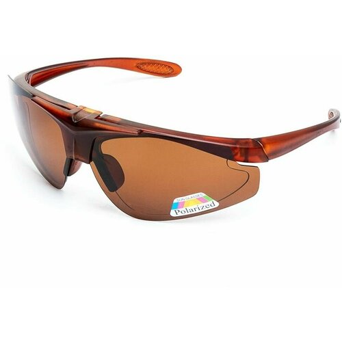 Солнцезащитные очки Premier fishing, коричневый - изображение №1